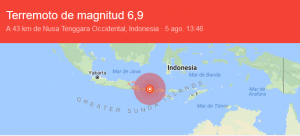 Terremoto en Lombok