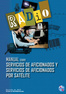 Manual sobre servicios de aficionados y servicios de aficionados por satÃ©lite